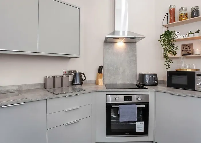 Appartement Stylish And 2 Bed -free Parking York