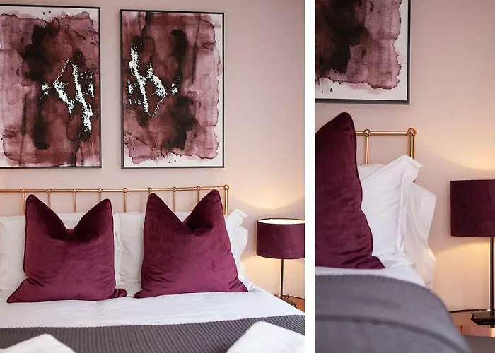 Stylish And 2 Bed -free Parking Apartment